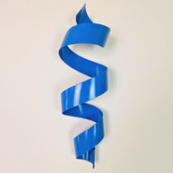 Cinta azul pared