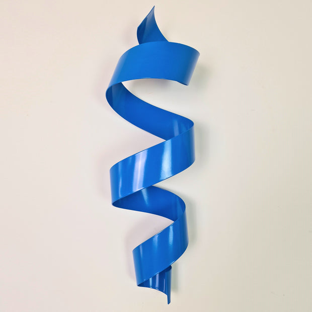 Cinta azul pared