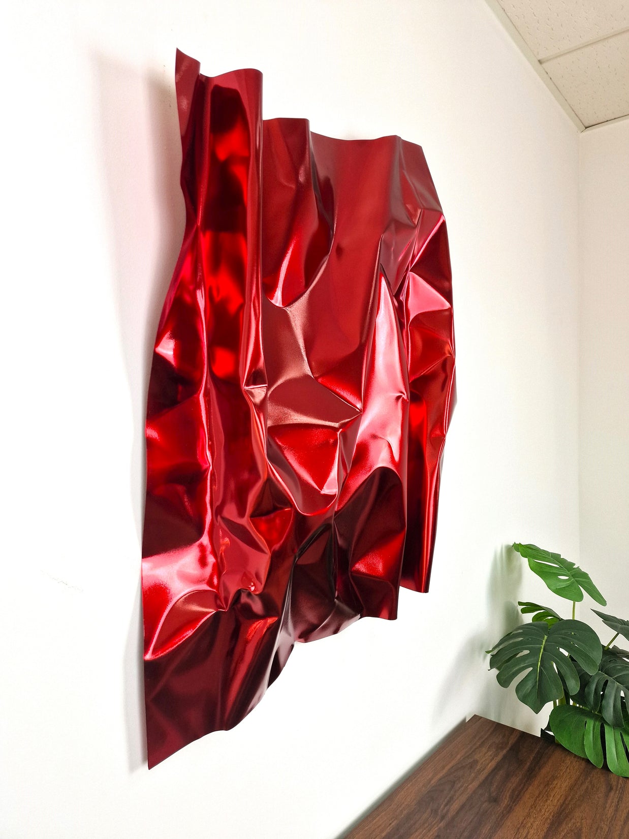 Seda de Acero Rojo
