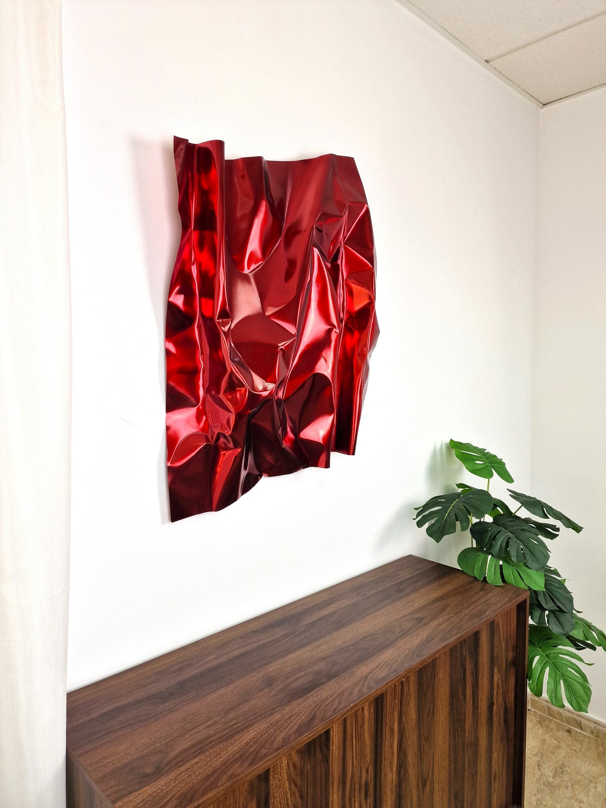Seda de Acero Rojo