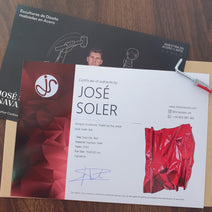 Seda de Acero Rojo
