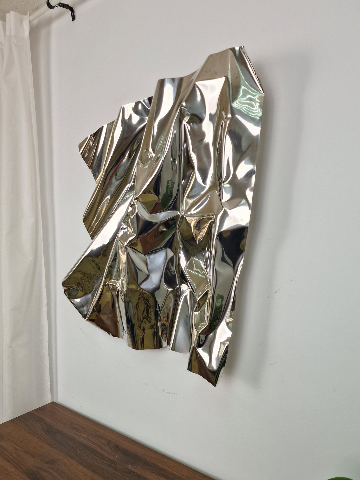 Seda de Acero Plata