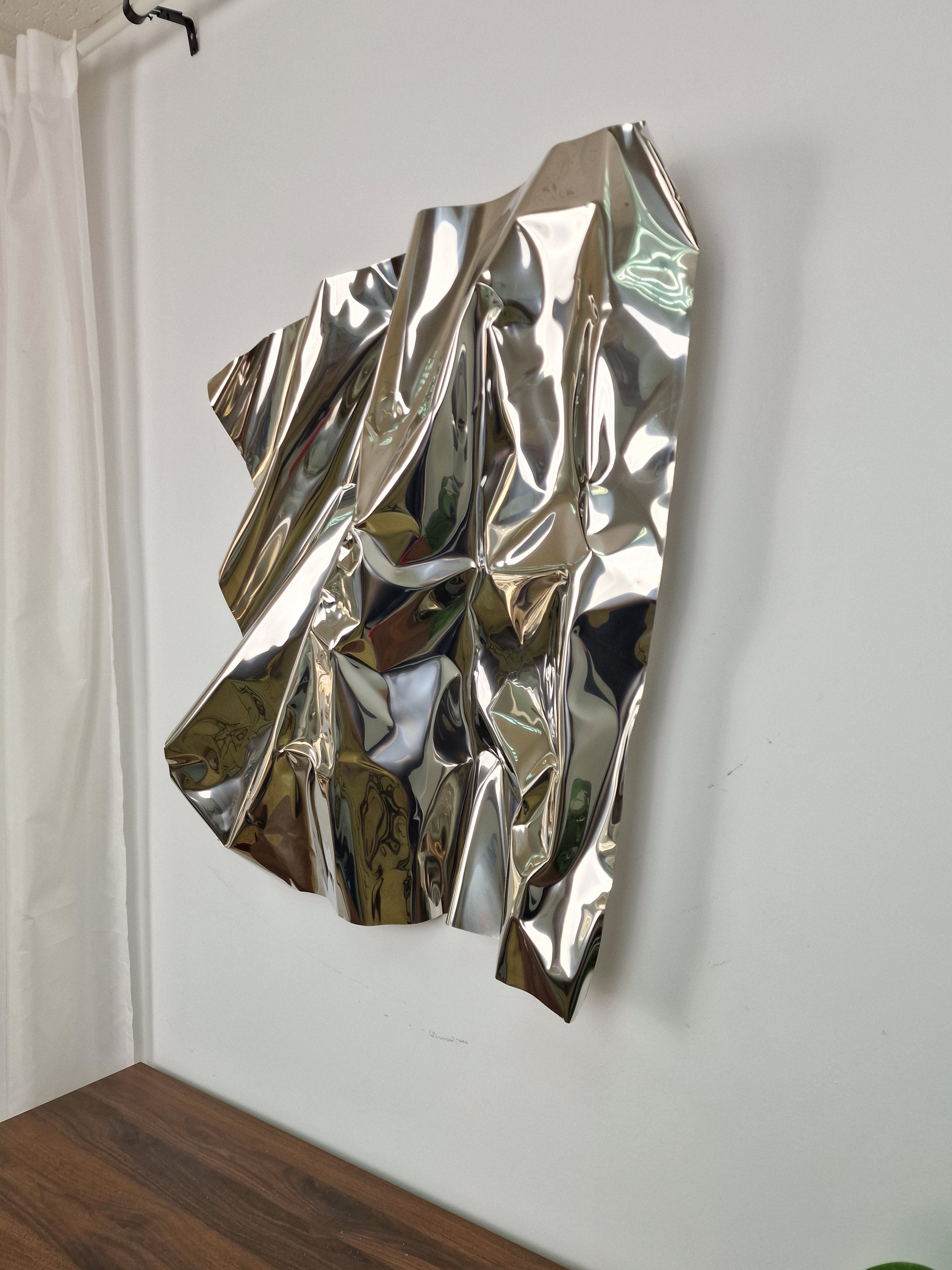 Seda de Acero Plata